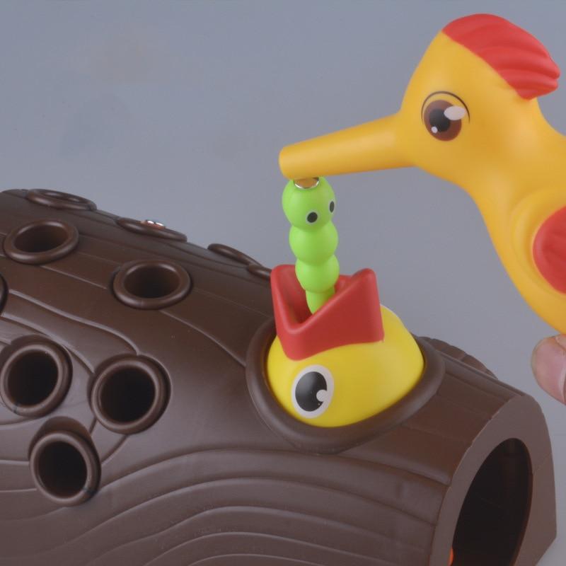 FeedingBird™ - Jouets magnétique attrape - ver | Jeux enfants - J'aime mon poupon