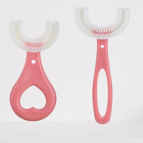 U360°Teeth™ - Brosse à dents 2.0 | Enfants - J'aime mon poupon